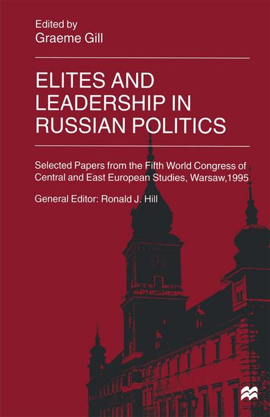 Produktbild: Elites and Leadership in Russian Politics