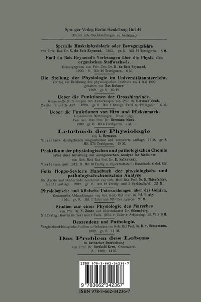 Produktbild: Physiologie des Menschen und der S&auml;ugethiere