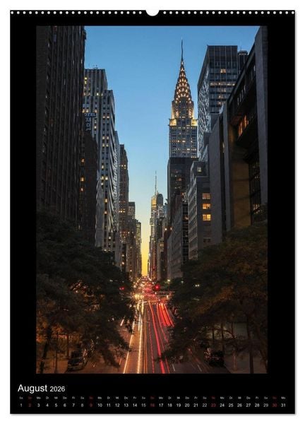 Produktbild: Vertical New York (hochwertiger Premium Wandkalender 2026 DIN A2 hoch), Kunstdruck in Hochglanz
