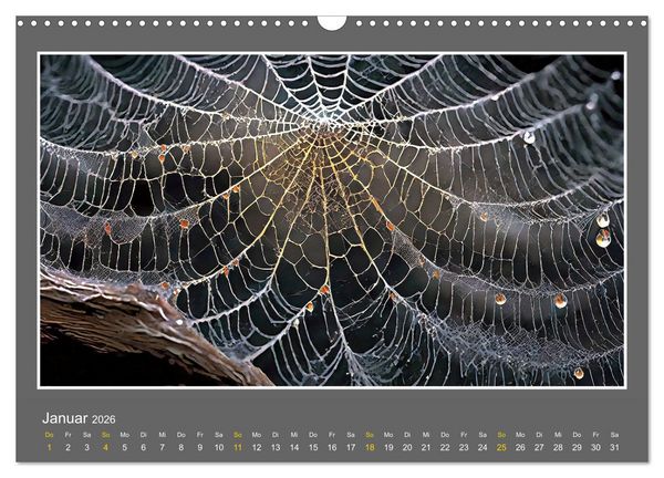 Produktbild: Strukturvisionen (Wandkalender 2026 DIN A3 quer), CALVENDO Monatskalender