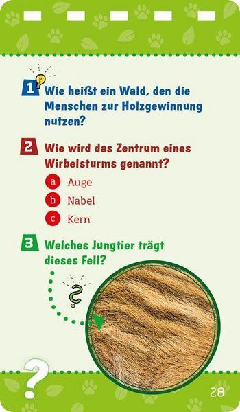 Produktbild: WAS IST WAS Quiz Natur und Tiere