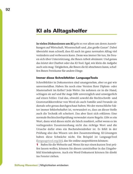 Produktbild: Das kann KI