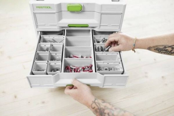 Produktbild: Festool Systainer SYS3-SORT/3M 337 577769 Transportkiste (L x B x H) 396 x 296 x 337mm