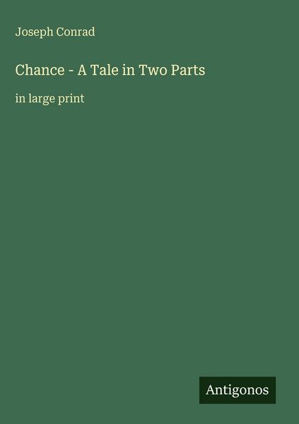 Produktbild: Chance - A Tale in Two Parts