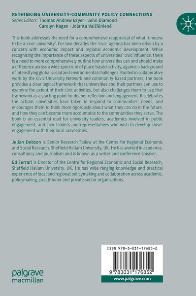Produktbild: Reframing the Civic University