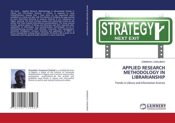 Produktbild: APPLIED RESEARCH METHODOLOGY IN LIBRARIANSHIP