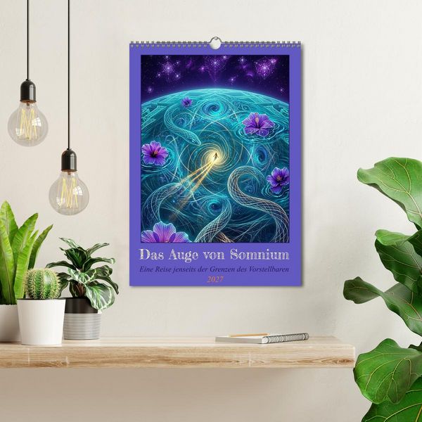 Produktbild: Das Auge von Somnium (Wandkalender 2027 DIN A3 hoch), CALVENDO Monatskalender