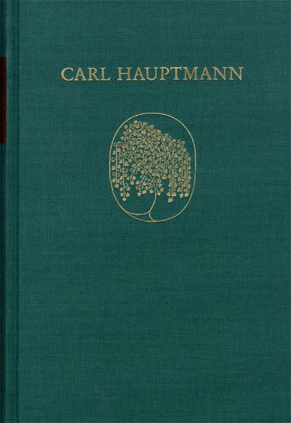 Produktbild: Carl Hauptmann: S&auml;mtliche Werke / Band XI,I: Wissenschaftliche Schriften (Text)