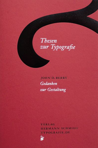 Produktbild: Thesen zur Typografie