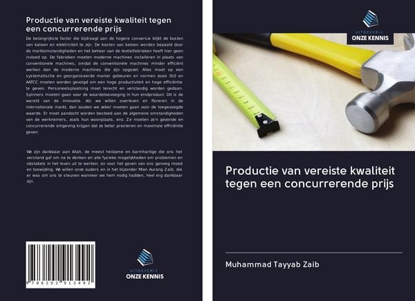 Produktbild: Productie van vereiste kwaliteit tegen een concurrerende prijs