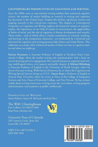 Produktbild: Contemporary Perspectives on Cognition and Writing