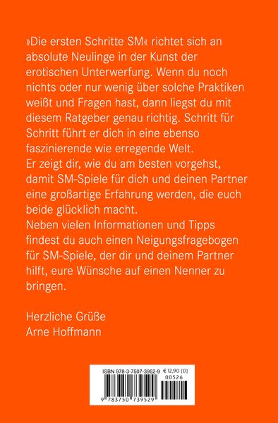 Produktbild: Die ersten Schritte SM - Unterwerfung f&uuml;r Anf&auml;nger | Erotischer Ratgeber