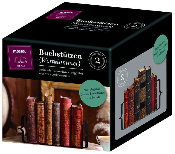 Produktbild: moses. libri_x Buchst&uuml;tze Wortrahmen 2er Set