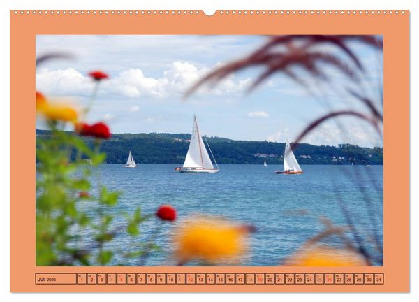 Produktbild: Impressionen vom sch&ouml;nen Bodensee (Wandkalender 2026 DIN A2 quer), CALVENDO Monatskalender