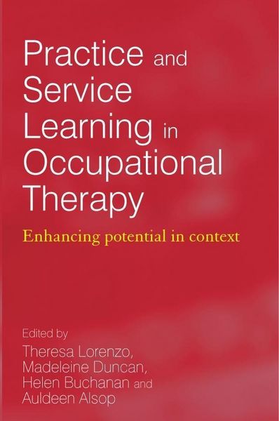 Produktbild: Practice and Service Learning in Occupational Therapy