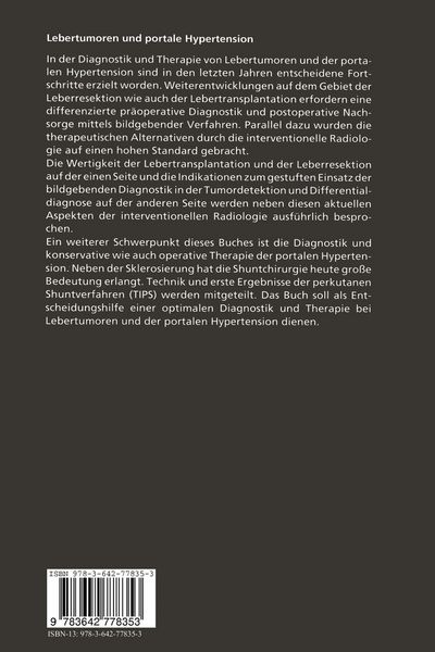 Produktbild: Lebertumoren und portale Hypertension