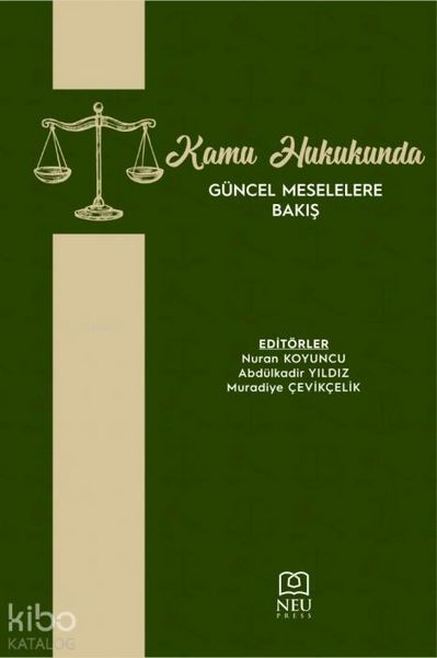 Produktbild: Kamu Hukukunda G&uuml;ncel Meselelere Bakis