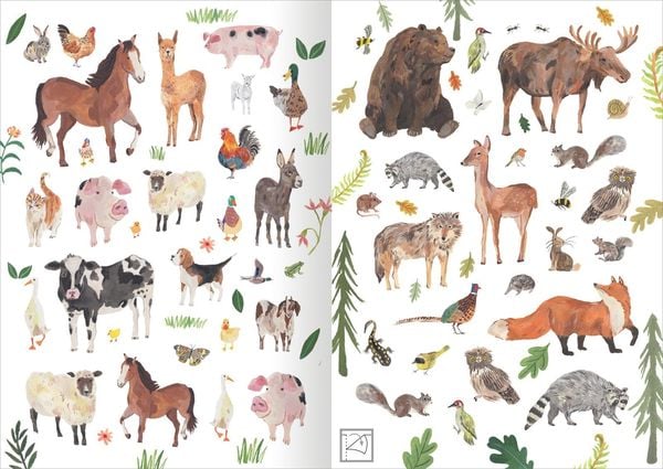 Produktbild: Stickerliebe &ndash; Tiere