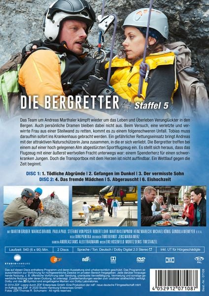 Produktbild: Die Bergretter - Staffel 5 [2 DVDs]
