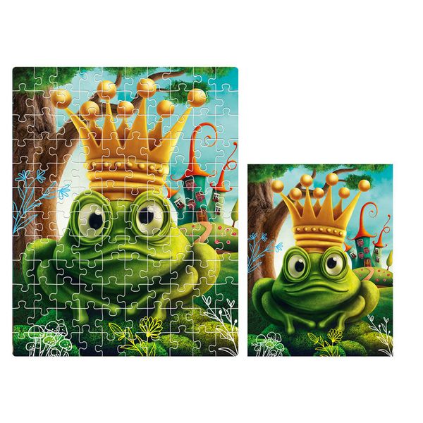 Produktbild: Puzzle De.tail Der Froschk&ouml;nig DT100-12