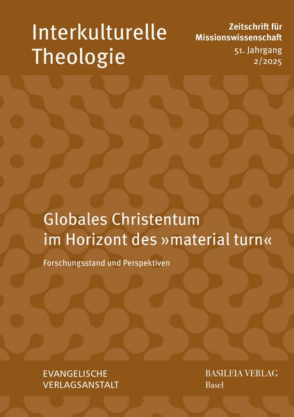 Produktbild: Globales Christentum im Horizont des &raquo;material turn&laquo;