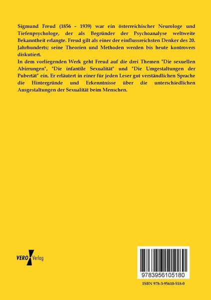 Produktbild: Drei Abhandlungen zur Sexualtheorie