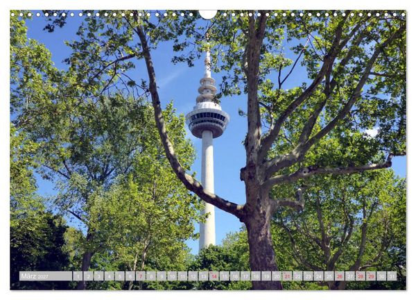 Produktbild: Gr&uuml;nes Mannheim (Wandkalender 2027 DIN A3 quer), CALVENDO Monatskalender