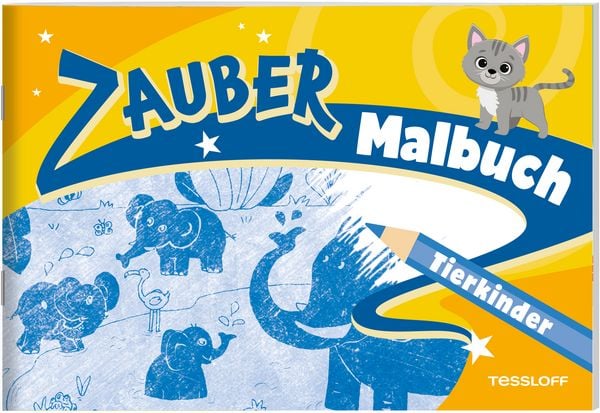 Produktbild: Zaubermalbuch. Tierkinder