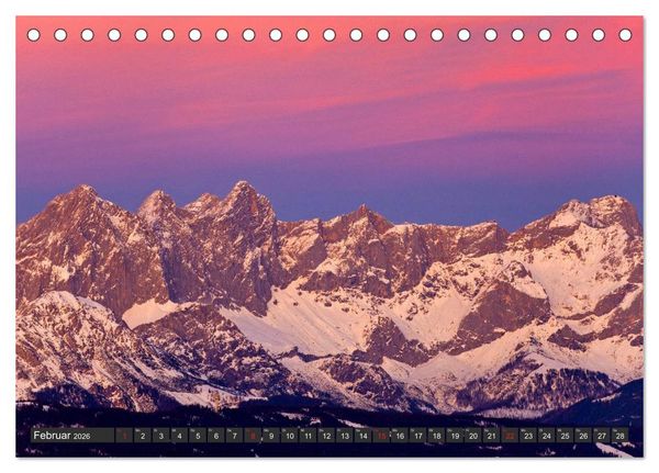 Produktbild: Der Hohe Dachstein (Tischkalender 2026 DIN A5 quer), CALVENDO Monatskalender