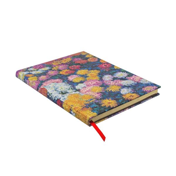 Produktbild: Hardcover Notizbuch, Monets Chrysanthemen, Ultra, Liniert