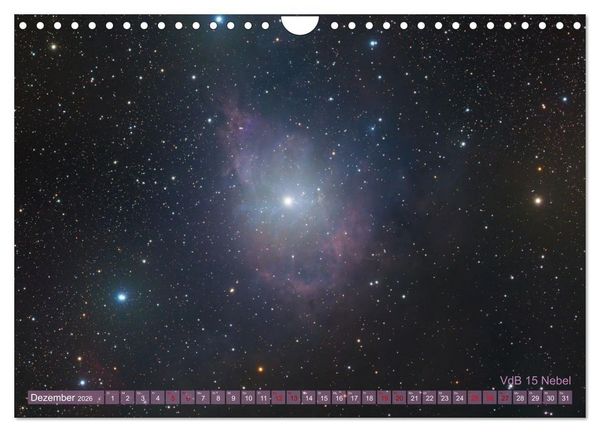 Produktbild: Deep Sky Kalender (Wandkalender 2026 DIN A4 quer), CALVENDO Monatskalender