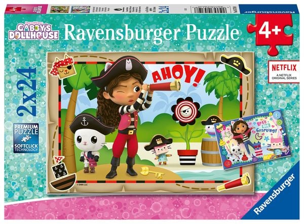 Ravensburger - Gabby's Dollhouse, 24 Teile