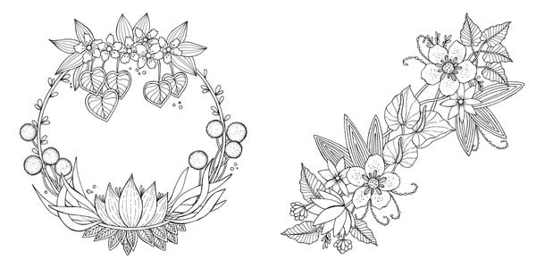 Produktbild: Tropical Flowers &ndash; Exotische Blumen- und Pflanzen-Motive ausmalen