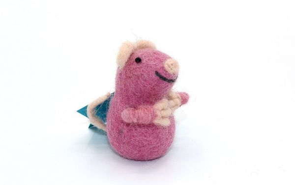 Produktbild: Geldm&auml;use, 5-7 cm, pink