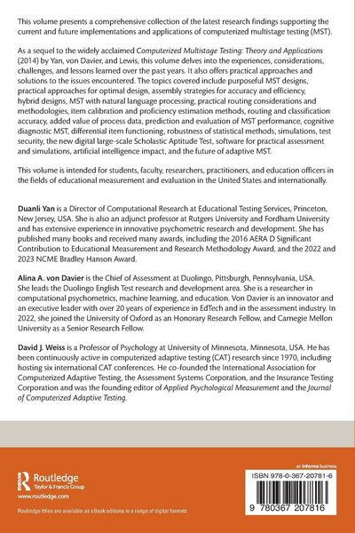 Produktbild: Research for Practical Issues and Solutions in Computerized Multistage Testing
