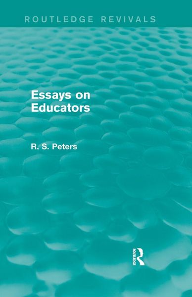 Produktbild: Essays on Educators (Routledge Revivals)