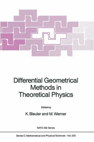 Produktbild: Differential Geometrical Methods in Theoretical Physics
