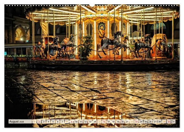 Produktbild: Karussell - Nostalgie (Wandkalender 2026 DIN A2 quer), CALVENDO Monatskalender