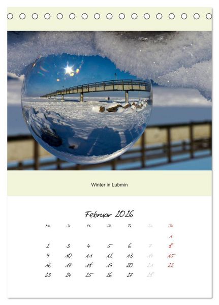 Produktbild: Natur & Glas (Tischkalender 2026 DIN A5 hoch), CALVENDO Monatskalender