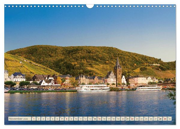 Produktbild: Die Mosel von Metz bis Koblenz (Wandkalender 2026 DIN A3 quer), CALVENDO Monatskalender