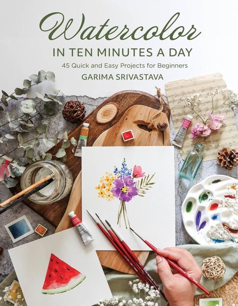 Produktbild: Watercolor in 10 Minutes a Day