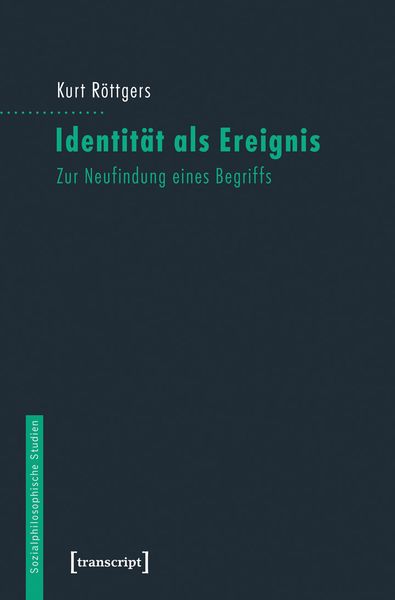 Produktbild: Identit&auml;t als Ereignis
