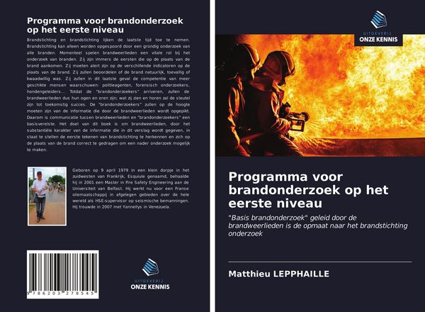 Produktbild: Programma voor brandonderzoek op het eerste niveau