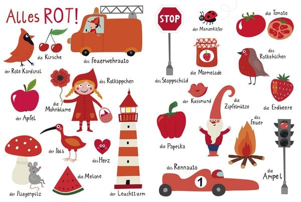 Produktbild: Blaubeerblau und Hummelgelb Mein knallig buntes Farbenbuch