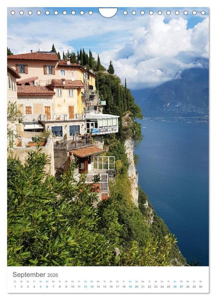 Produktbild: Eine zauberhafte Reise um den Gardasee (Wandkalender 2026 DIN A4 hoch), CALVENDO Monatskalender