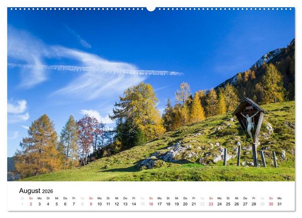 Produktbild: Tirol &ndash; Impressionen aus dem Alpenland (hochwertiger Premium Wandkalender 2026 DIN A2 quer), Kunstdruck in Hochglanz