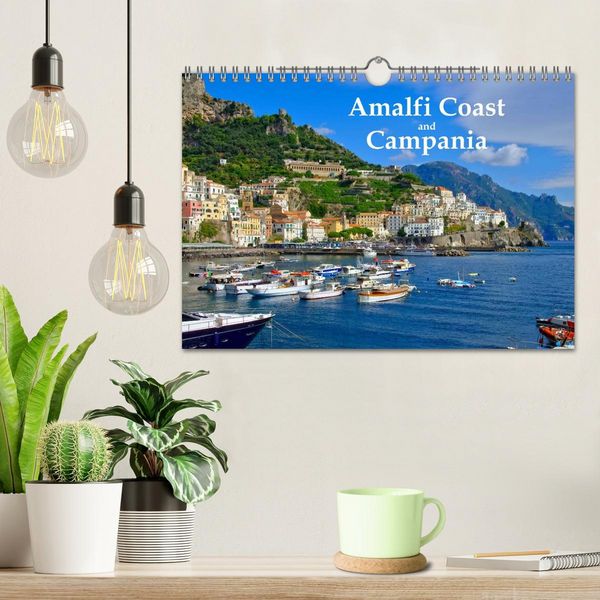 Produktbild: Amalfi Coast and Campania (Wall Calendar 2026 DIN A4 landscape), CALVENDO 12 Month Wall Calendar