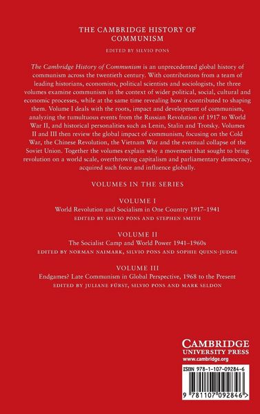 Produktbild: The Cambridge History of Communism