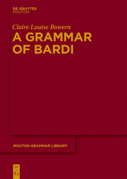 Produktbild: A Grammar of Bardi