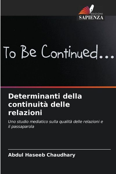 Produktbild: Determinanti della continuit&agrave; delle relazioni